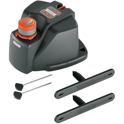 Gardena Comfort Large-Area Irrigation AquaContour automatic: Surface irrigation for individual irrigation Almost every garden contour, simple programming, range 2.5-10.5 m (8133-20)