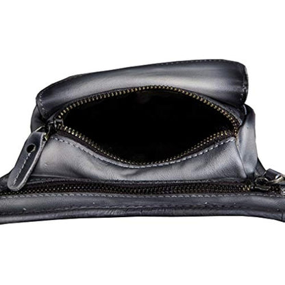 Leather Waist Pack for Men Women
