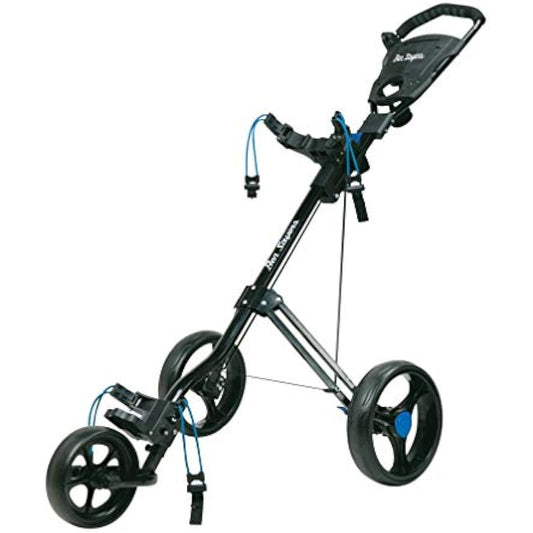Ben Sayers Three-Wheel Trolley, Blend, Black