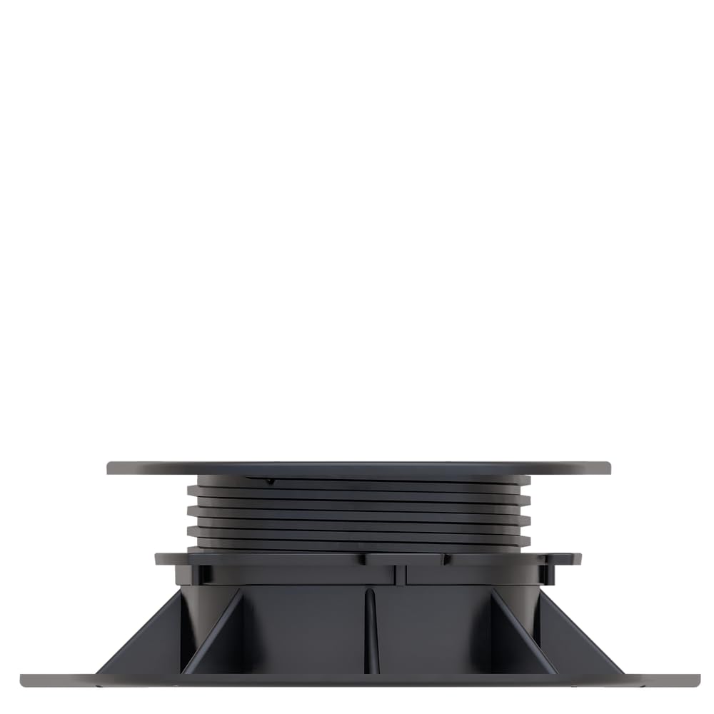 Ceta Adjustable Decking Pedestal, Pack of 10, 28mm-76mm, Shed Base, Riser Bearing Support, Shed Support, Feet Suitable for DIY Projects