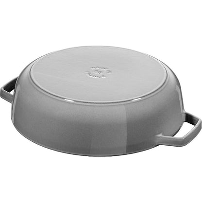 STAUB Cast Iron Chistera, Grey, 24 cm
