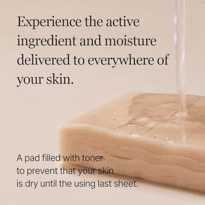 mixsoon Bean Toner Pad,Moisturizing, Elasticity,Exfoliation, Bean Extracts, Cotton Pad (280ml/9.46fl.oz/70 Sheets)