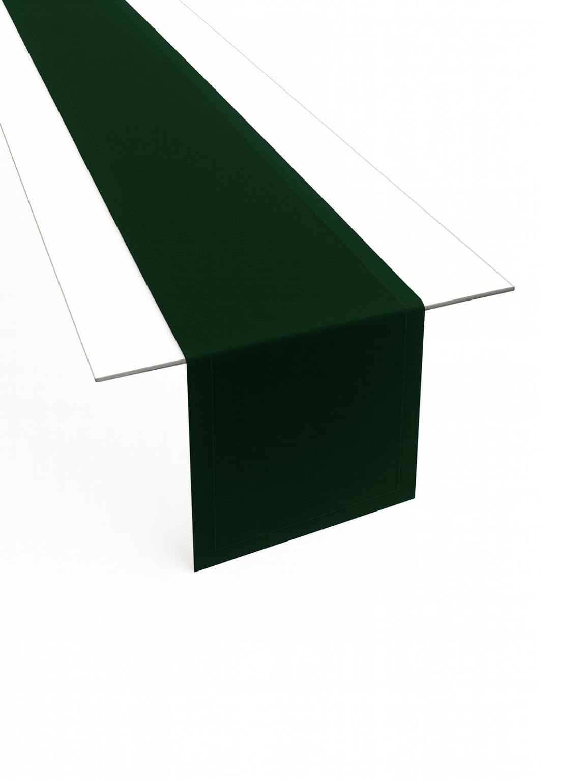 Table Runner Made of Minimate Fabric Modern, Smooth, Wide Hem, Non-Iron, Durable, Washable up to 60°C, Can be Tumble Dried. Kitchen and Living Room