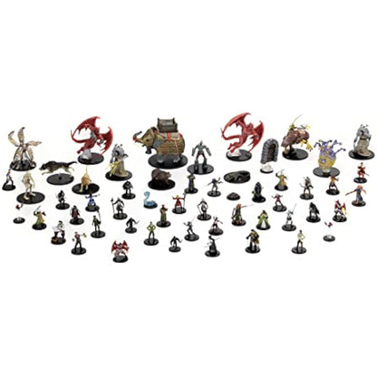 WizKids Dungeons and Dragons Icons of the Realms - Waterdeep Dragon Heist (8 Ct. Standard), Booster Brick, DnD Miniatures