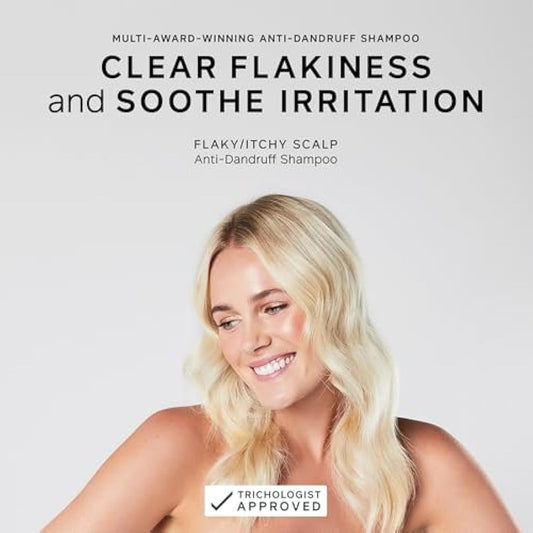 Philip Kingsley | Flaky/Itchy Scalp Shampoo | Anit-Dandruff Shampoo For Flaky, Itchy, Dry, Oily Scalps | Cleansing Scalp Care | Hair Shampoo that Hydrates, Soothes and Calms | 500ml