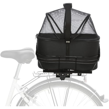 Trixie Bicycle bag, 48 × 29 × 42cm, Black