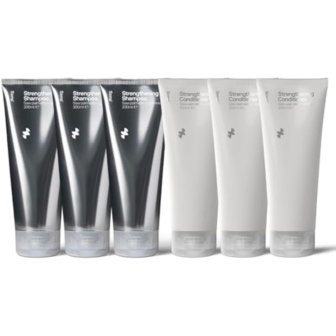 Sons Shampoo & Conditioner for Men. DHT-blocker, Hair Thickening and Anti-Dandruff With Caffeine. Tackles Hair Loss, Thinning & Dry Scalp. Promotes Hair Growth. 3 month Supply. Made in Europe.