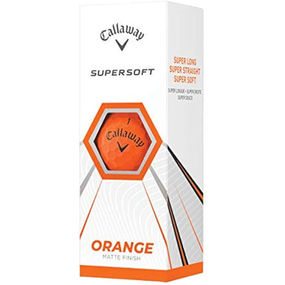 Callaway Golf Supersoft Golf Balls 2021 (Pack of 12-balls)