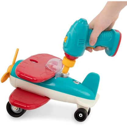 Battat – Classic Construction Toy – Pretend Play Toys – Toddler Plane Playset – Dexterity Building Toy – 3+ Years– Take – Apart Airplane