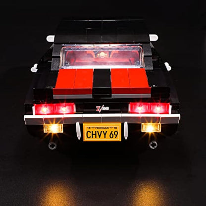 BRIKSMAX Led Lighting Kit for LEGO-10304 Chevrolet Camaro Z28 - Compatible with Lego Icons Building Blocks Model- Not Include the Lego Set