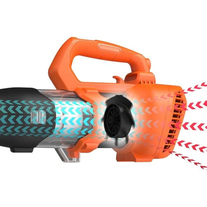Black+Decker 18V Axial Blower - Bare Unit (Battery Not Included)