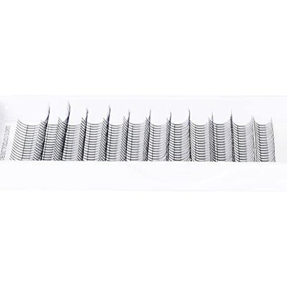 3D Fans Pre Made Fan Eyelash Extensions 0.07mm D Curl 8-14mm Mix Cluster Eyelash Extension Premade Fans Volume Russian Individual Lashes Cluster Gemerry Fan Lash Extensions(0.07-3D-D curl-Mix)