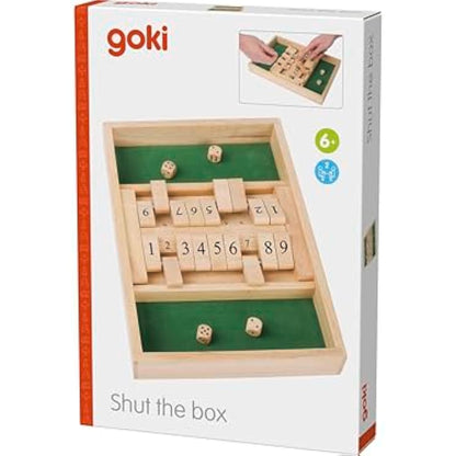 GoKi Wooden Double Shut the Box Game
