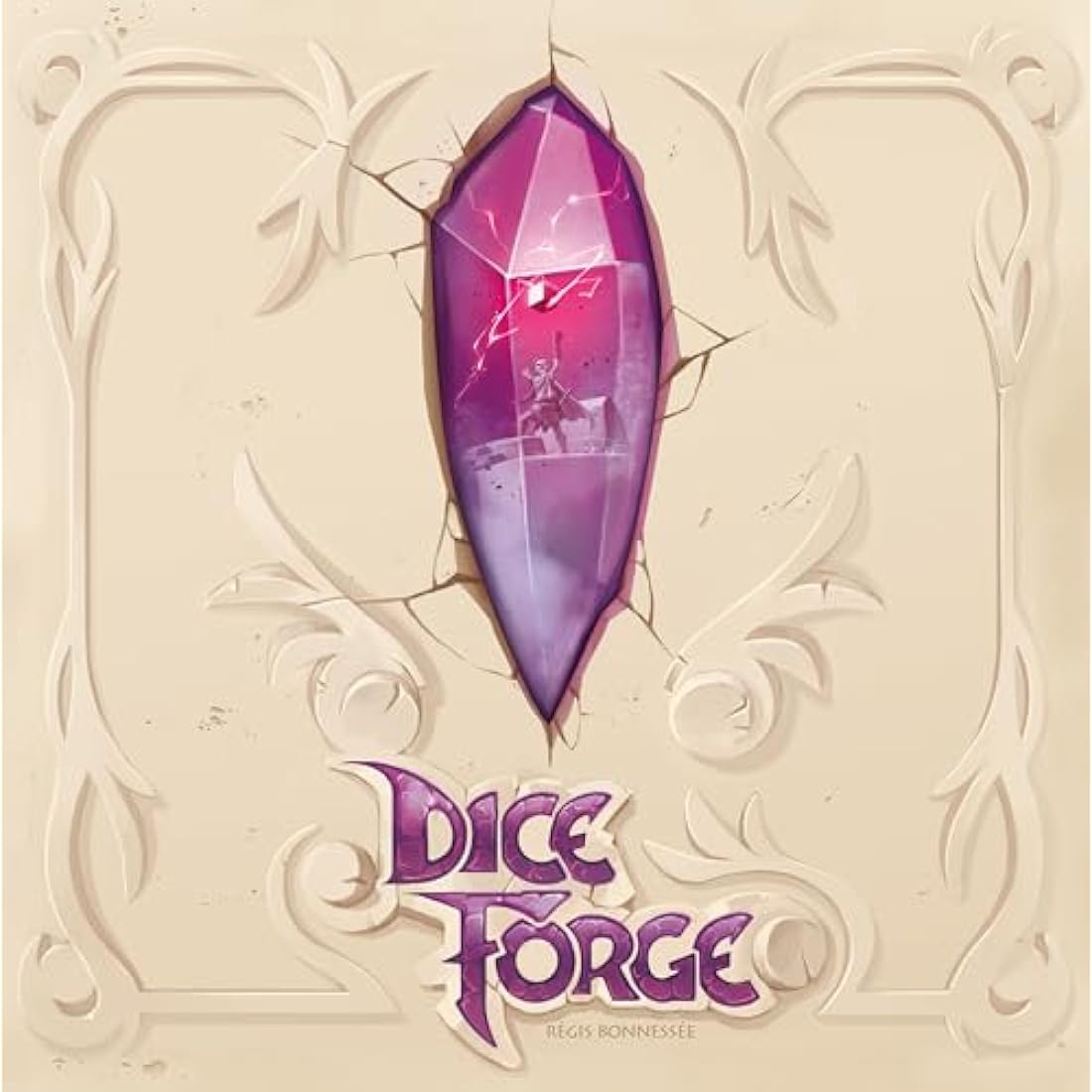 Asmodee Libellud | Dice Forge | Board Game | Ages 10+ | 2-4 Players | 45 Minutes, Hexahedron, Multicolour