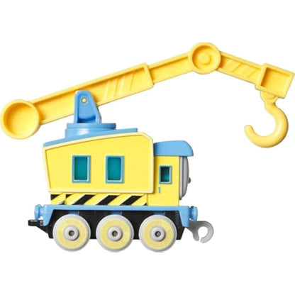 Thomas & Friends Carly the Crane Vehicle die-cast push-along toy rail vehicle for preschool kids ages 3 years and older, HDY61