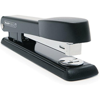 Rapesco 1471 Germ-Savvy Antibacterial, Marlin Stapler, R4 Staple Remover & 5000 26/6 mm Staples, Black
