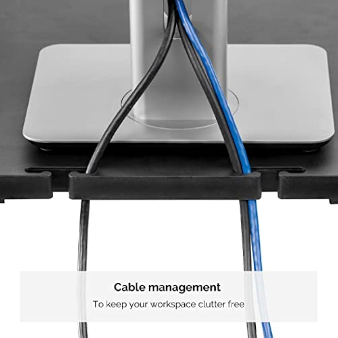 Fellowes Premium Height Adjustable Monitor Stand , Black
