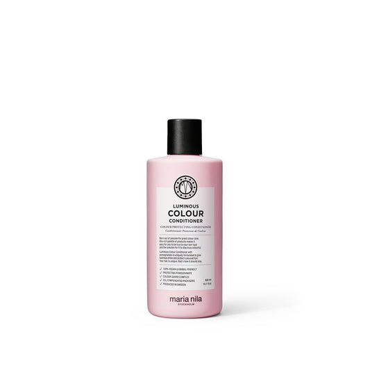 Maria Nila Luminous Colour, Conditioner 300 ml, Reduces Colour Loss from Washing, Pomegranate Counteracts Dehydration, 100% Vegan & Sulfate/Paraben