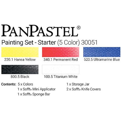 PanPastel 5 Colour Starter Set - Painting Set