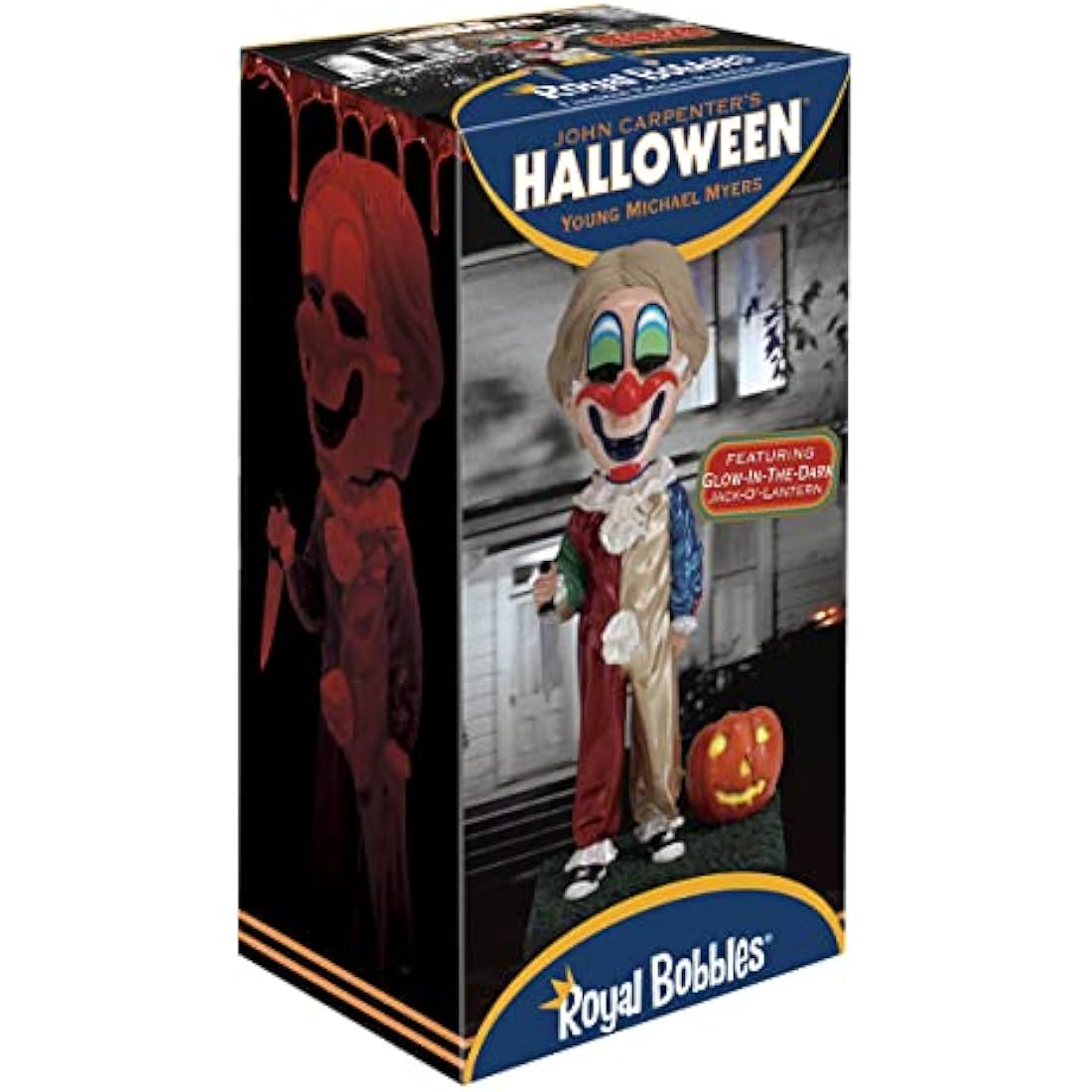 Royal Bobbles Young Michael Myers Bobblehead, John Carpenter’s 1978’s Halloween, Premium Polyresin Lifelike Figure, Unique Serial Number, Exquisite Detail