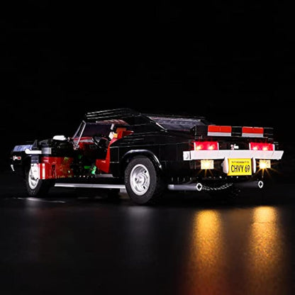 BRIKSMAX Led Lighting Kit for LEGO-10304 Chevrolet Camaro Z28 - Compatible with Lego Icons Building Blocks Model- Not Include the Lego Set