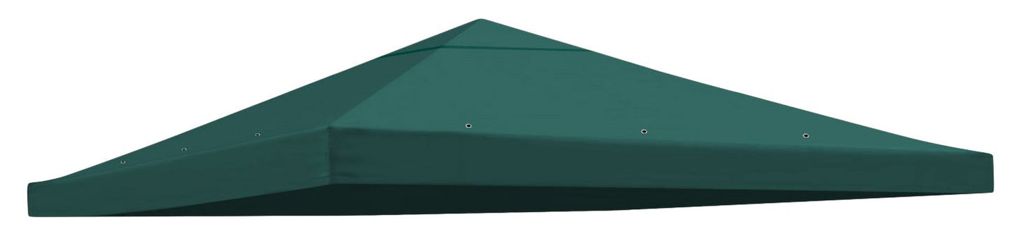 BenefitUSA Replacement Gazebo Canopy Top Patio Pavilion Cover Sunshade Polyester Single Tier, Green