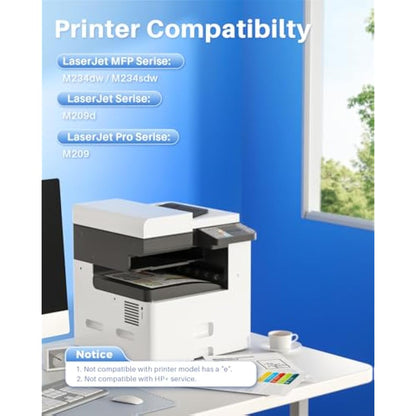 Skydo 135A Toner Cartridge, With Chip, Compatible for HP W1350A 135A W1350X 135X Laserjet Toner Cartridge for H P Laserjet M209 M209dw MFP M234 M234dw M234sdw M234sdn Printer (1-Black)