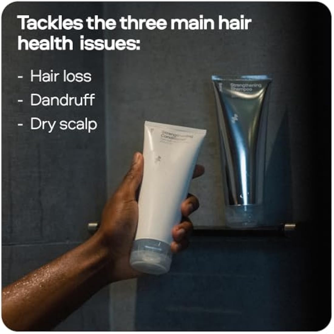 Sons Shampoo & Conditioner for Men. DHT-blocker, Hair Thickening and Anti-Dandruff With Caffeine. Tackles Hair Loss, Thinning & Dry Scalp. Promotes Hair Growth. 3 month Supply. Made in Europe.