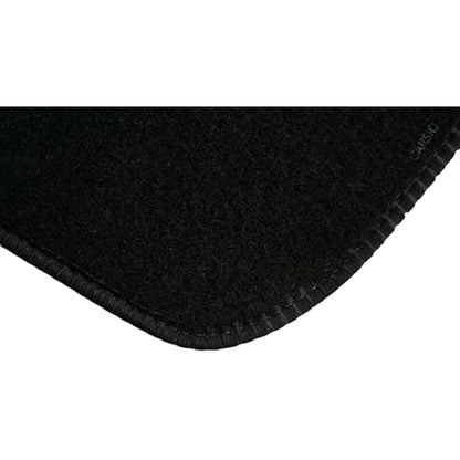 Carsio Carpet Boot Liner Mat For Volvo XC60 2008 to 2017 Tailored Fit Floor Mat Set Complete Accessory Black Custom Fitted - All Weather, Anti-Slip Backing & Black Trim
