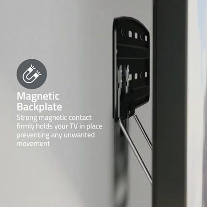 Nedis Micro-Gap Fixed TV Wall Mount for Samsung 43-85" Neo QLED, QLED (Excl. Q80A) and Crystal UHD TVs up to 60kg - Ultra Slim 7.5mm