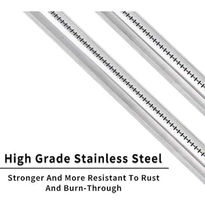 LOKHING 69787 Grill Burner Tube 45.7 CM for Weber Spirit 300 Series, Spirit E310 S310 E320 S320 E330 S330 SP330 (2013 and Newer), Fits Up Front Control