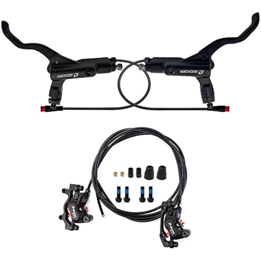NYK ZOOM HB-876-E MTB 4 Piston Hydraulic Disc Brake E- Bike Power Off Oil Brakes