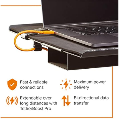 Tether Tools USB-C to USB-C 4.6 m orange Camera