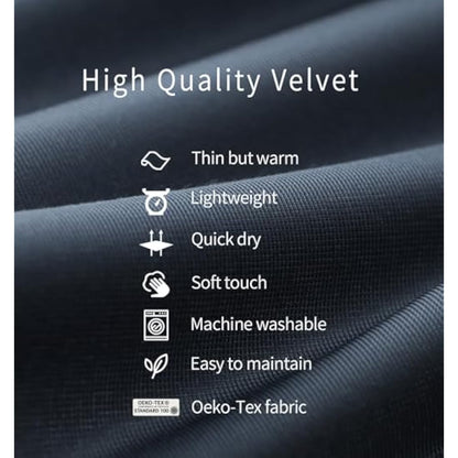Litume Velvet Sleeping Bag Liner Add Up to 8°C, Anti Static Mummy Style Sleeping Sack Backpacking, Camping, Traveling,Hiking Lightweight Sleep Sack with Drawstring Hood Compact Durable All Seasons