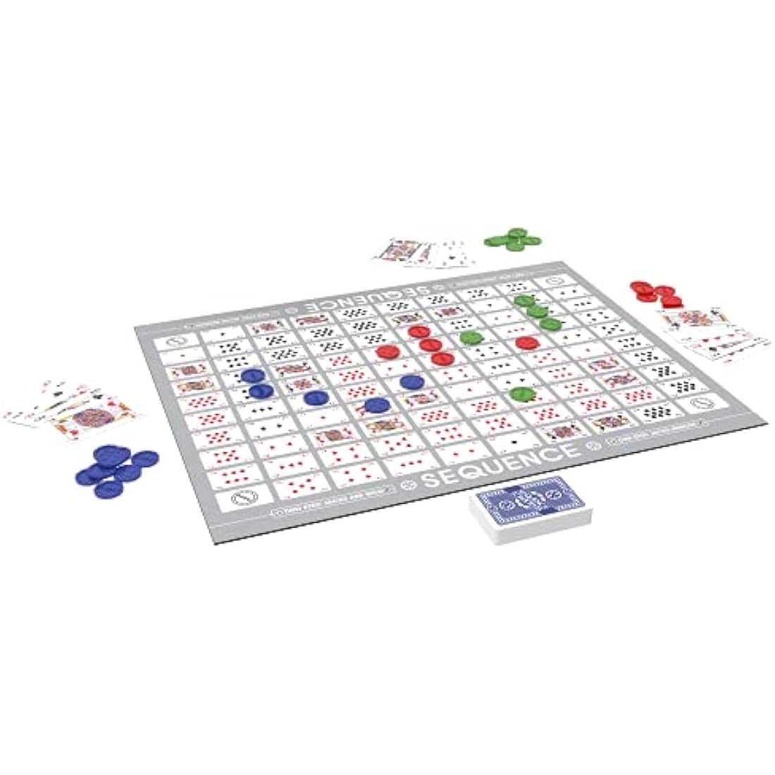 Goliath Games Sequence | Five-in-a-row Fun for Everyone! | Family Strategy Game | For 2 or More Players, Ages 7+, White