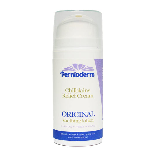 Veil Cover Cream Pernioderm Original Chilblains Relief Cream 100ml | Witch Hazel & Calamine Soothing Cream for Chilblains on hand, Chilblains on feet,