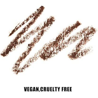 Natural Look Eyebrow Pencil, Long-Lasting & Waterproof, Precise Application, Vegan & Cruelty-Free 0.08g (103#Dark Brown)