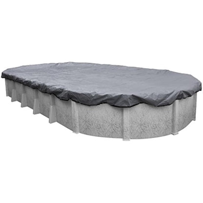 Robelle 301218-4 Pool Cover for Winter, Ultra, 12 x 18 ft Above Ground Pools