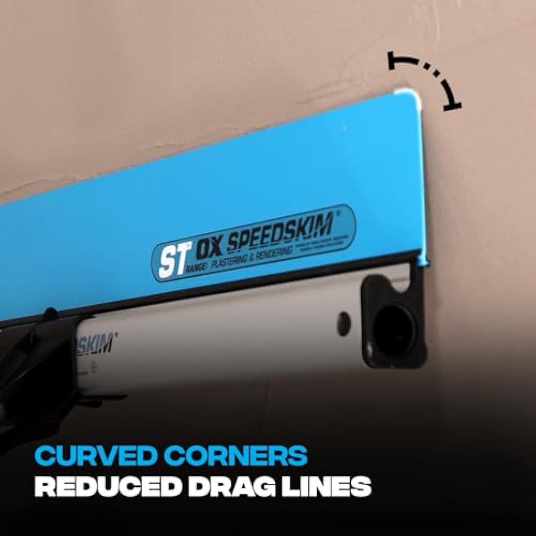 OX Speedskim Semi Flexible Plastering Rule - ST 600mm