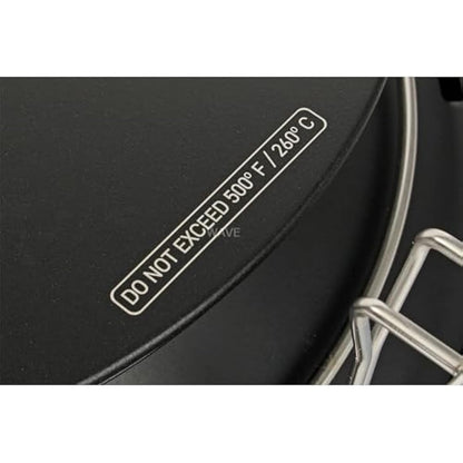 Kamado Joe KJ-Hyper Classic SloRoller KJ Sl?Roller Plus The Rack, Black, 18.288 cm*44.704 cm*44.704 cm