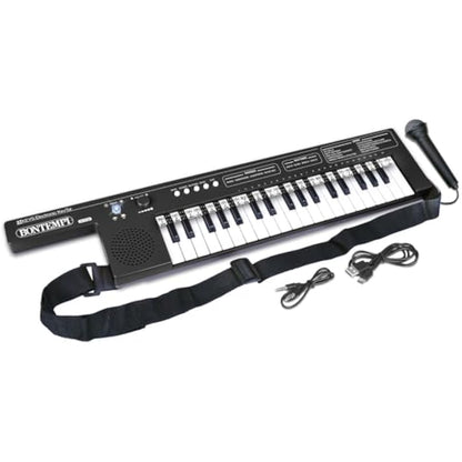 Bontempi | KeyRhythm - 37 Keys Keytar with Shoulder Strap and Rechargeable Battery for Unlimited Music Freedom