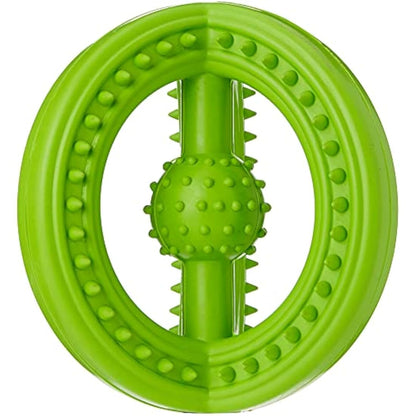 Happy Pet Tough Toys Frame Ball Dog Puppy Toy Durable Strong Tough Fun Interactive Chewing Outdoor Playing Fetch Retrieve for Small Medium Large Breeds
