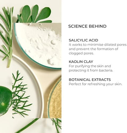 Natura Bissé Stabilizing Cleansing Mask, Purifying & Pore-Minimizing, Deep Facial Cleanser, 75ml