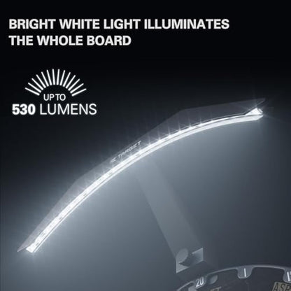 Target Darts LED Dartboard Light - Bright Dart Board Lighting | Extra Long 3m Cable | Securely Fits All Dart Boards | Easy Assembly | Professional Darts Accessories
