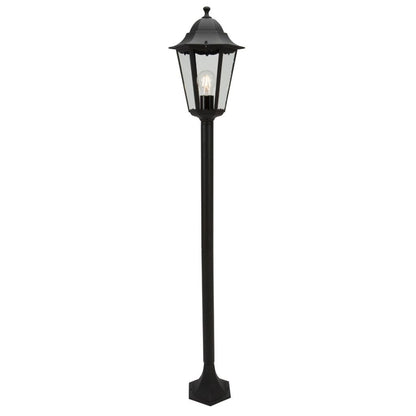 Smartwares Outdoor Lantern, Garden Post, Aluminium & Glass, 125cm, Wired, 60 Watt, E27