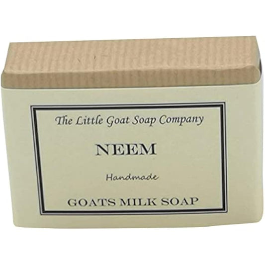 the Little Goat Soap Company Neem Goats Milk Soap 4 X 100g, N4