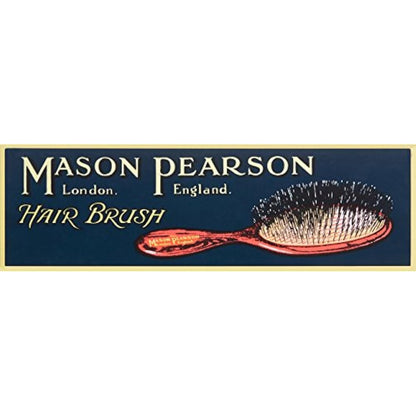 Mason Pearson N4 Nylon Pocket Hair Brush - Dark Ruby
