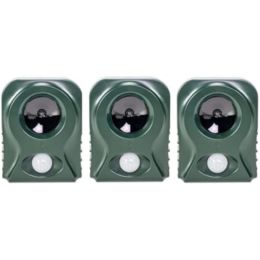 Pestbye® Battery Operated Cat Repellent V2 - Easy To Use Ultrasonic Cat Scarer with HyperResonance Frequency