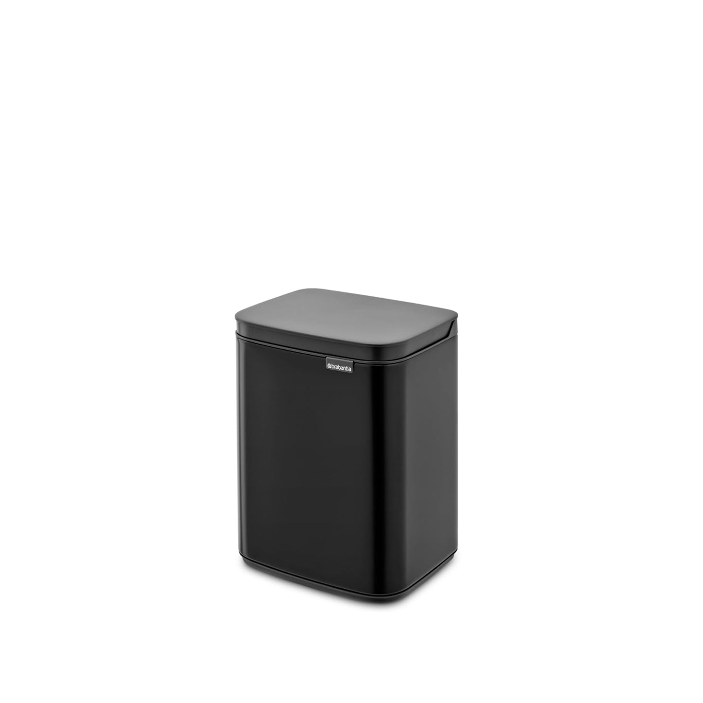 Brabantia - Bo Waste Bin 4L - Small & Stylish Rubbish Bin - Easy Open and Soft Closing Lid - Hygienic & Space Efficient - Wall Mountable