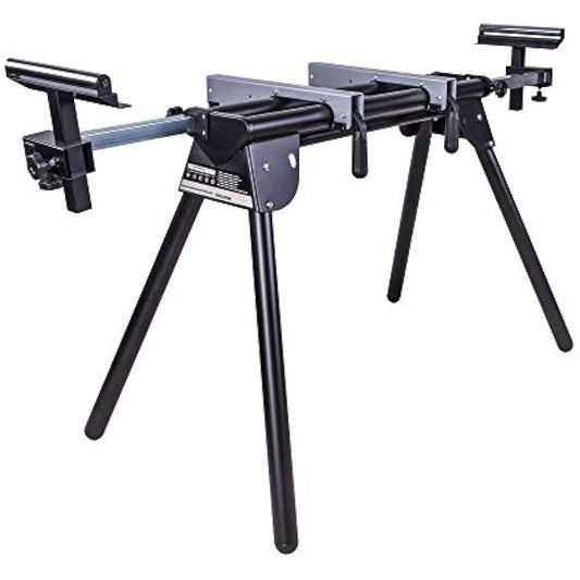 Evolution Power Tools EVOMS1 Mitre Saw Stand, Universal Compact Folding with Extending Support Arms, Fits Evolution, Makita, DeWalt, Bosch, Ryobi, Einhell and Metabo, Supports 150kg Weight & 3m Length